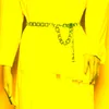 Riemen geometrische taille keten gouden mode hoogwaardige riem accessoires vrouwen punk metaal legering shirt shirt cinch strap 2023