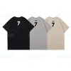 Modemärke Herr T-shirt Basic Letter Mönster Kortärmad Casual Lös Dam T-shirt High Street Couple Dress Top