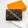 Porte-cartes M41939 rosalie Pouch wallet Purses CardHolder Women's Mens Luxury Designer fashion Porte-monnaie en cuir véritable Portefeuilles classiques et rétro Fente pour carte à glissière