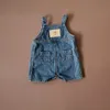 Strampler MILANCEL Baby-Overalls für Kleinkinder, Mädchen, Denim-Overalls, Denim-Kleidung 230316