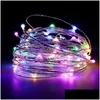 Stringhe Led Usb 5V Rame Fata String Lights Con Telecomando 5M 10M Festa Di Natale Matrimonio Decorazione Esterna Consegna Goccia Di Luce Ligh Dhb1G