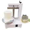 Machine de remplissage semi-automatique pour revêtement de crème de gâteau d'anniversaire, 4 à 16 pouces, pour étaler le beurre et la crème, pour glaçage, nouvel arrivage