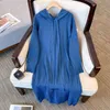 Casual klänningar Storlek 6xl 150 kg Spring Long Sleeve Dress Ladies Maxi Dress With Hooded Solid Color Large Size Women Clothing 230316