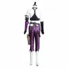 League of Legends LOL Jinx Cosplay Costume Uniform Halloween traje