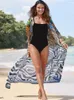Women's Swimwear Women Beach Cape Leopard Butterfly Printed Swimsuit Cover Up For Chiffon Self Belted Kimono Bathing Suits Beachwear