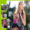 Katzenträger Tragetasche Nylon Atmungsaktives Mesh Kleiner Hund Tragbarer Reiserucksack Haustier Frontaufschluss Kopf Brusttasche