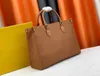 Onthego Bag gm mm pm Onthego Tote Large Totes 41cm 34cm 25cm on the 10 ColorsエンボスミイラバッグLuxurysハンドバッグ