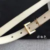 Luxury Brand Belts For Fashion Women Designer Genuine Leather 2.0cm Width Waistband Classic Standard Belt Letter Buckle Unisex Cintura