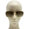 2023 Fashion Classic Z0259U Солнцезащитные очки для мужчин Металлический квадратный золотой рамка UV400 Unisex Vintage Style Отношение солнцезащитные очки защита очков со коробкой