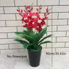 Decorative Flowers 90cm Simulation Plant Tree Fake Green Bonsai Decoration Artificial Sisal Flower Potted For Home Living Room Office