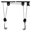 Cykelramar Universal Mountain Lift Remskivsystem Bicycles Canoe Kajak Takhängare Holder Rack Hanging Hook Accessories 230316