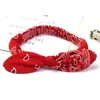 New Women Suede Soft Solid Print Headbands Vintage Boho Cross Knot Elastic Hairbands Girls Hair Bands Hair Accessories