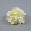 Entier 50 pièces hortensia artificielle fête décorative fleur artificielle 15 cm tête pour mariage mur fleur décorations de mariage Home262Z