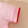 Vestido bebê lapela de alta qualidade roupas recém -nascidas roupas de cor sólida cotta cute algodão garotas de lapela bebê