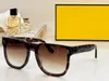 Fonds de lunettes de soleil lettre F pour hommes et femmes Designers Summer 0626 Style Anti-Ultraviolet Retro Eyewear Full Frame Random Box