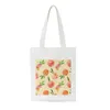 Avondtassen Korean Peach Cute Print Harajuku Bag grote capaciteit canvas vintage cartoon ulzzang ins sweet college chic schouder