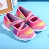 Sandalias de verano para niños, zapatos de marca, sandalias suaves, zapatos para niñas, cómodos, deportivos, antideslizantes, zapatos de playa, zapatos planos de princesa para niñas 230316