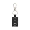 Mode porte-clés de luxe designer porte-clés lanières hommes boucle en métal porte-clés lettre imprimé en cuir voiture porte-clés sac porte-clés accessoires
