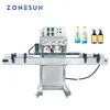 Zonesun ZS-XG440B Fliptop Spray Twiled с пневматического пластикового стеклянного стеклянного винтового винта для баночек для питомственных бутылок