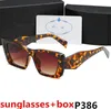 2023Designer نظارة شمسية الكلاسيكية النظارات Goggle Goggle Outdoor Beach Sun Glasses for Man Woman 6Color توقيع ثلاثية اختياري