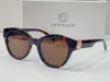 5A Sunglass VS VE4435 Charm Meidussa Ronde Brillen Korting Designer Zonnebril Acetaat Frame Voor Vrouwen Met Glazen Zak Doos Fendave