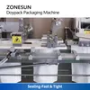 ZONESUN Automatic Powder Packaging Machine Bag Filling and Sealing Flour Paprika Spices Plastic Bag Production Line ZS-FMHZL1