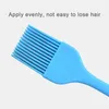 Bakningsverktyg 4st non Stick Ergonomic Home Kitchen Pastry Tool Soft Silicone Ous Color Heat Resistant Basting Brush Spread Oil