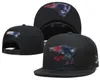 デザイナーの卸売すべてのチームスナップバック帽子ユニセックスコットン刺繍フットボールバスクボールクローズドメッシュフレックスビーニーフィッシャーマンハットヒップホップスポーツスナップバックキャップ