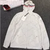 Coupe-vent Veste à capuche pour hommes Vêtements de protection solaire légers Printemps Vestes d'été Manches Bras Nfc Designers Hommes S Vêtements