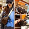 Cowhide Genuine Leather Luxury Designers Waist Bags Cross Body Newest Handbag Famous Bumbag Fashion Shoulder Bag Brown Bum Fanny Pack With Three styles