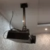 Other Projector Accessories Black Color Ceiling Mount Adjustable 43 To 65cm Roof Bracket For DLP LCD LED Beamer Wall Hanger 230316