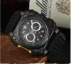 2022 Modello Sport Cinturino in gomma Quarzo Campana Orologio multifunzione di lusso Orologio da uomo in acciaio inossidabile da uomo Ross Orologio da polso 01