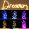 LED Strips LED Fairy Lights Copper Wire String Lights Garland Night Lamp Home Room Indoor Slaapkamer Wedding Vakantie Kerstdecoratie 2023 P230315