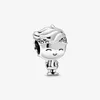 925 Sterling Silver Cute Dog Mouse Beads Charms Women with Original BOX for Pandora Fits 3mm Snake Chain Bracelet Children Birthday Gift DIY Making Jewelry B038