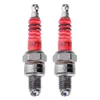 Other Motorcycle Parts Racing Spark Plug 3 Electrode A7TC for 50cc 70cc 110cc 125cc 150cc Atv Scooter Dirt Bike Go Kart Triple Electrode