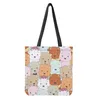 Evening Bags FORUDESIGNS Custom Creative Bear Print Tote Bag For Women Lady Casual Handbags Shoulder Traveling School Shopping