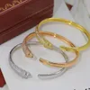 panthere bangle for woman designer diamond Emerald T0P quality Gold plated 18K official reproductions classic style fashion luxury anniversary gift 001