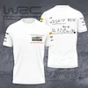 XZ8B Herrmode T -shirt överdimensionerade 23 nya F1 Formel One Racing Team WRC och Women's Crew Neck Streetwear 3D Printing Motorsport Rally 9H1J