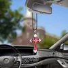 Interieur Decoraties Auto hanger Metal Christian Cross Decoration Hangende ornamenten Charms Automobiles achteruitkijk spiegel decor Auto trim cadeau