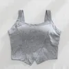 Camisoles Tanks Спортивное нижнее белье для женской девочки Camisole Женское бюстгальтер без вывода.