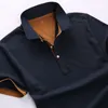 Polos masculinos camisas polo homens algodão casual curto poloshirts para homens roupas de marca negócios masculino respirável mens verão polos para hombre 62 230316