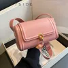 Bolsas de crossbody nxy para mulheres 2023 Spring Designer Fashion Trend Small couro de bolsas de cores e bolsas de cores sólidas simples