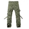 Męskie spodnie mody wojskowe spodnie ładunkowe męskie spodnie kombinezon zwykłe workowate armii spodnie ładunkowe mężczyźni plus wielkość wielkości spodni taktyczna 230316