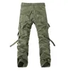 Herrbyxor mode militära lastbyxor män byxor overalliserar casual baggy armé last byxor män plus storlek multi-pocket taktiska byxor 230316