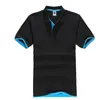 Erkekler Polos Marka Polo Gömlek Erkekler Yaz Günlük Pamuk Kısa Kollu Üstler Nefes Alabilir Camisa Polo Para Hombre Forma Golftennis Büyük Boyut 230316