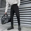 Herenbroeken Merk Kleding Harem Jogger broek Men Katoen Zitting Broek Broek Mannen Casual lichtgewicht Spring Summer Men Casual Pants 230316