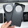 Echtes Carbon Fiber Aramid Slim Case für Honor Magic5 Pro/5 Matte Armor Hard Cover