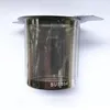 Accessori da cucina Infusore per tè a rete Tazza in metallo Colino in acciaio inossidabile Supporto per sacchetto con filtro per foglie di tè