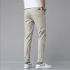 Męskie spodnie wiosne lato męskie spodnie proste cienkie spodnie Męskie oddychające spodnie Khaki sportowe joggery dla mężczyzn 230316