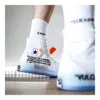 Designer Socks for Men Women Socks Solid Simple Letters Leisure Sports Cotton Socks